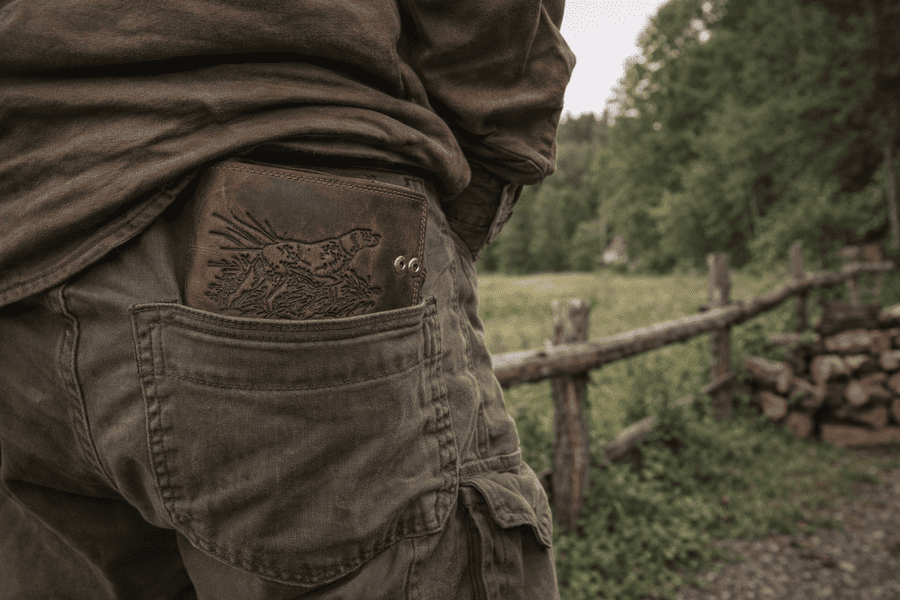 pre muža peňaženka mot. Pes mk